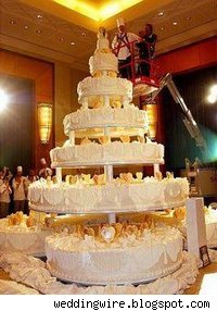 Very big wedding cakes