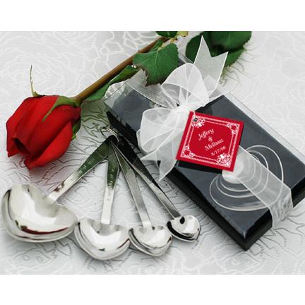 Recipe for Love, Measuring Spoons Wedding Favour