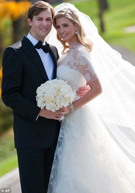 The wedding was held at one of Donald Trump 39s golf courses The wedding was held at one of Donald Trump 39s golf courses