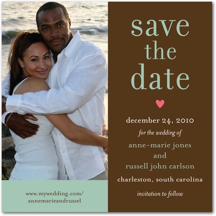 Valentine Themed Wedding Invitations and Save the Date