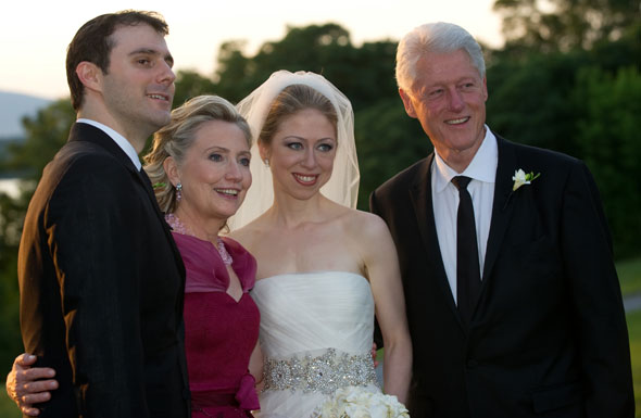 Chelsea Clinton and Marc Mezvinsky Wedding Pictures