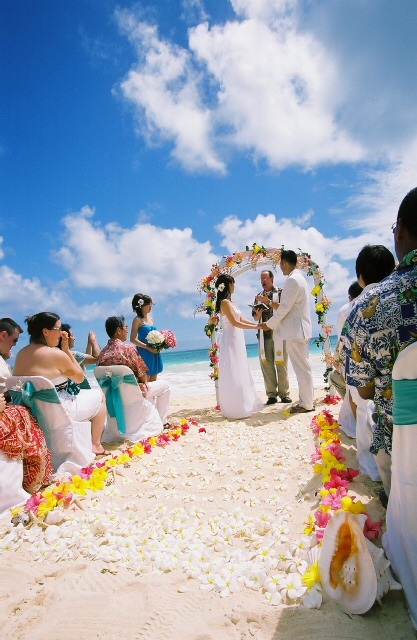  people are considering a beach themed wedding to jumpstart their journey 